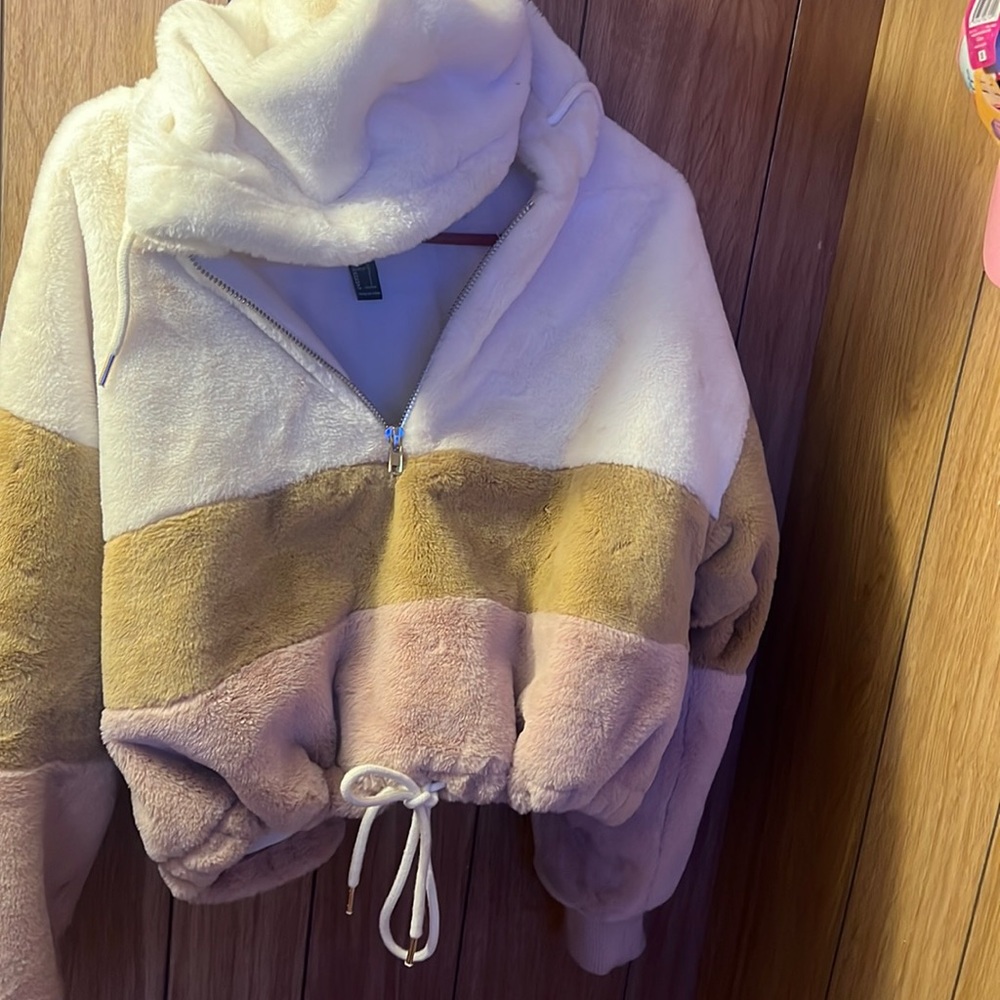 Fuzzy hoodie